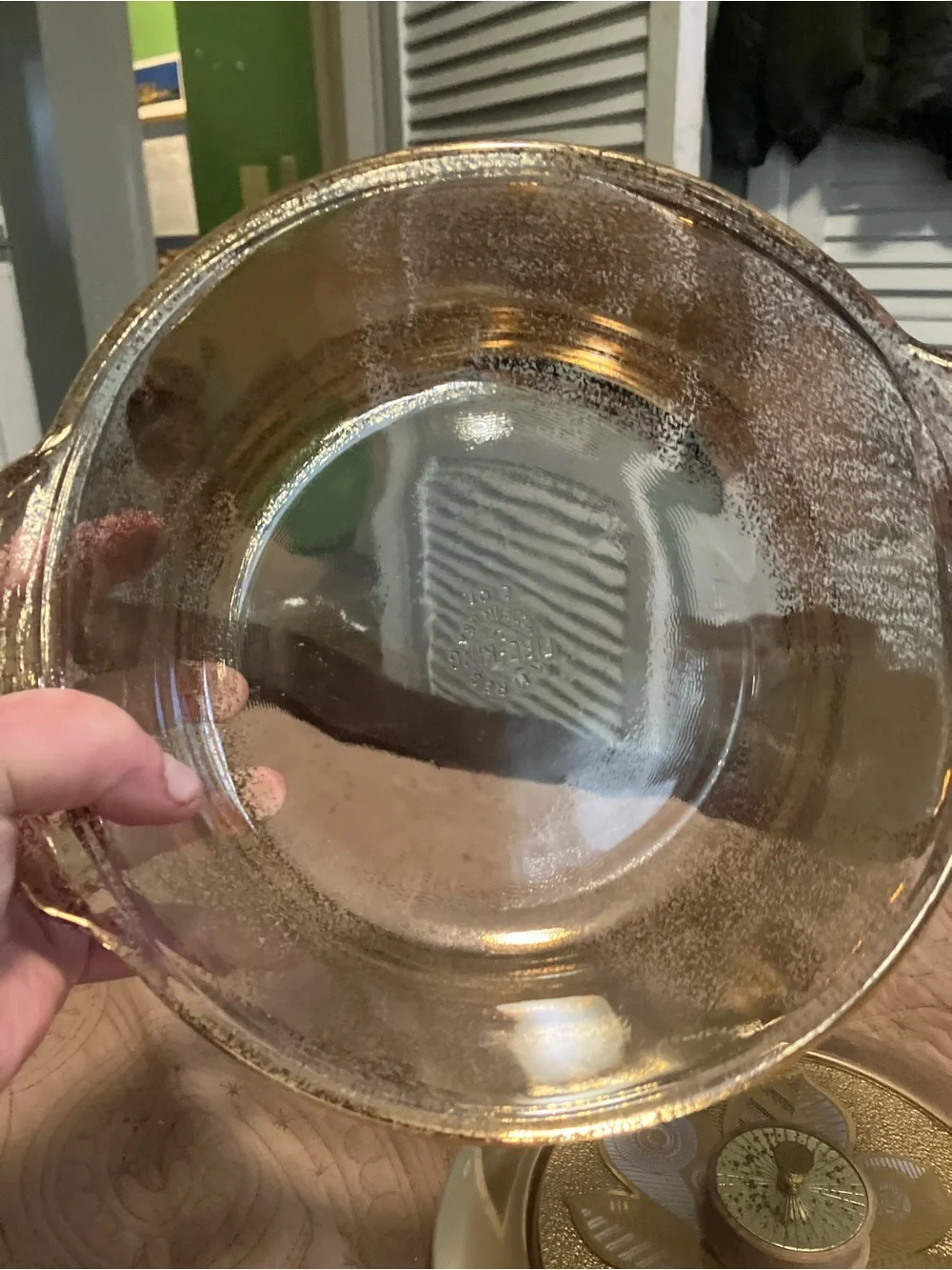 Vintage Anchor Hocking 2 Quart Casserole Dish